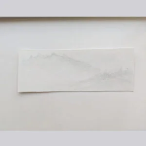 Foggy hills bookmark
