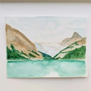 Banff Lake Louise painting