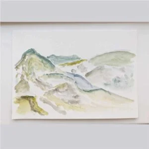 Pentland Hills painting