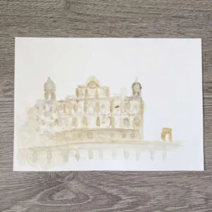 Museum on the Mound painting