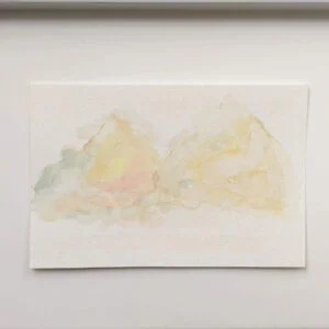 dreamy clouds #2 painting
