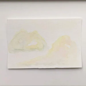 dreamy clouds #8 painting