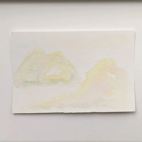 dreamy clouds #8 painting