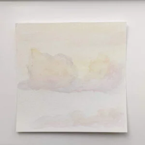 dreamy clouds #9 painting