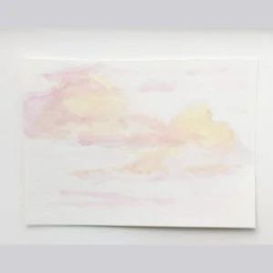 dreamy clouds #14 painting