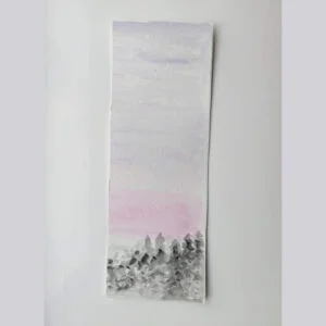 Night Sky in Forest Bookmark #1