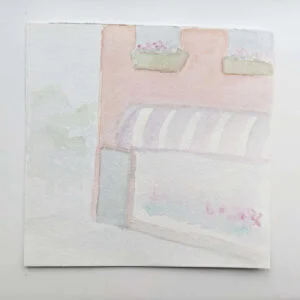 Pastel Shopfront Painting
