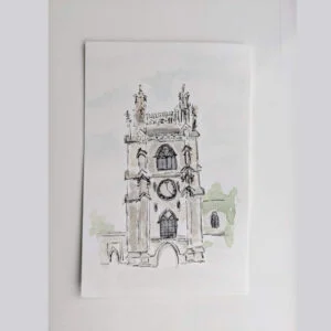 Soldiers’ Tower painting