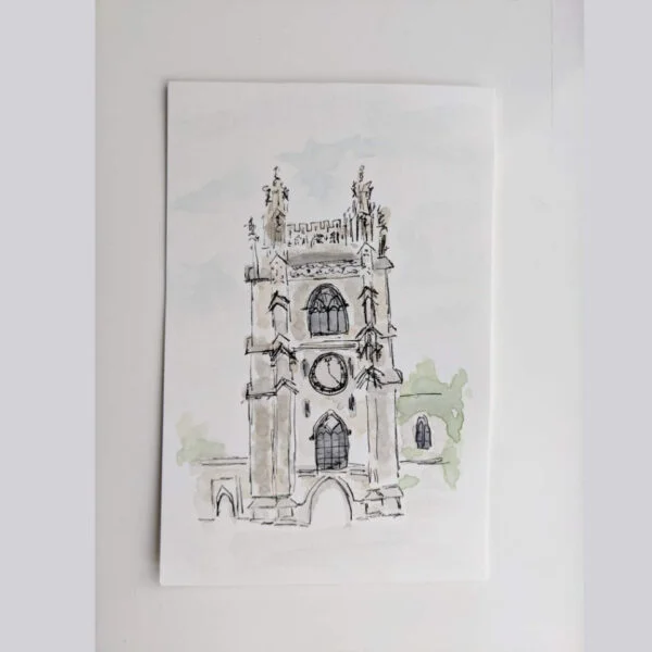 Soldiers’ Tower painting